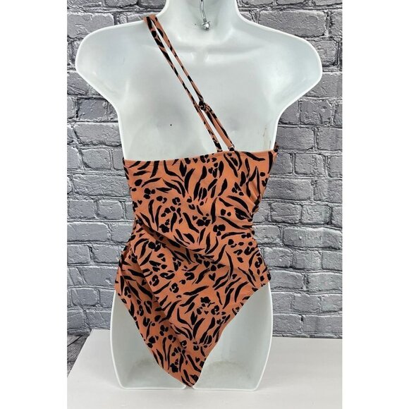 Cupshe Love Struck Asymmetrical One Piece Swimsuit Size XL - Picture 8 of 8
